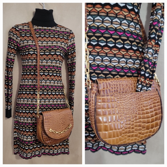 Leather Cross Body Bag - Picture 2 of 7